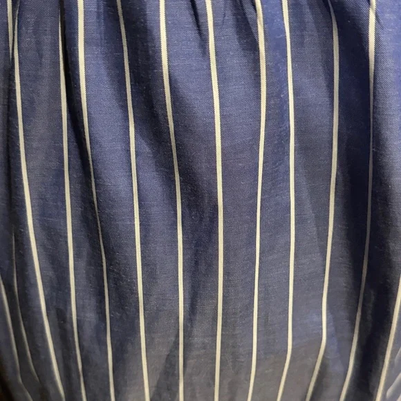 Urban Outfitters Blue and White Striped Maxi Dress - Picture 7 of 7